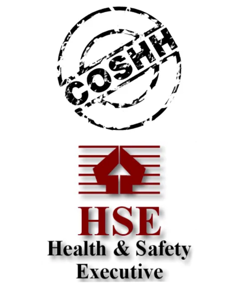 COSHH and HSE Logos