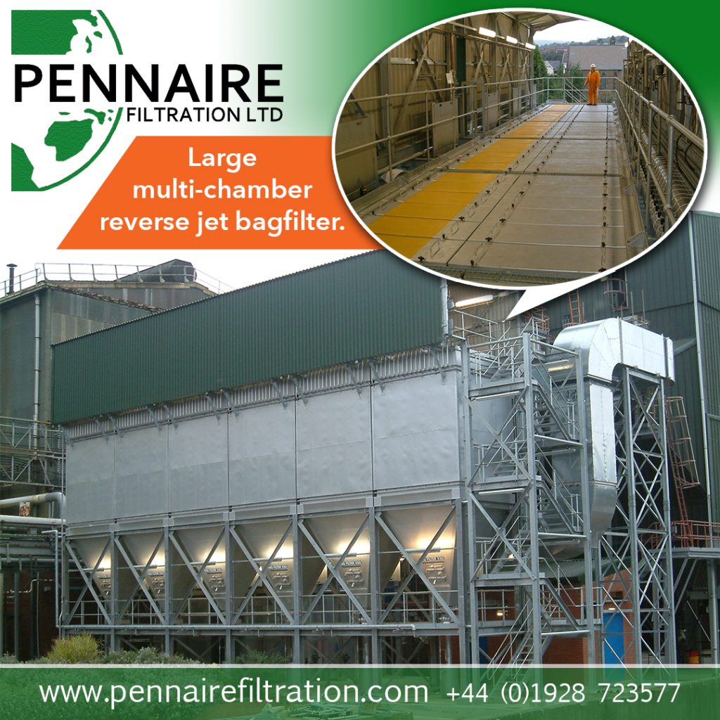 Pennaire Reverse Jet Bagfilter