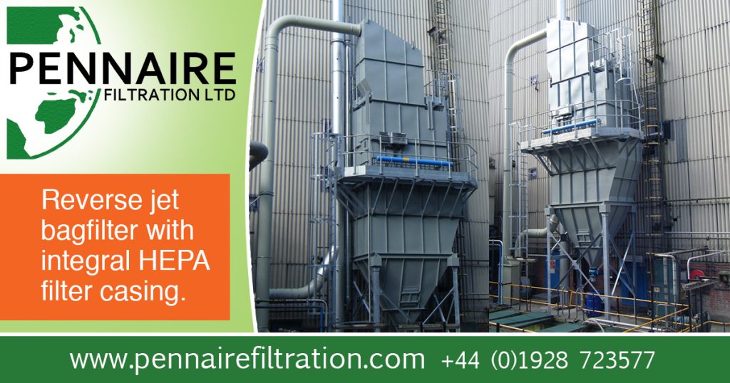 HEPA-Reverse-Jet-Bagfilter