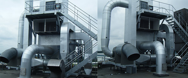 Pennaire High Top Removal Reverse Jet Bagfilter