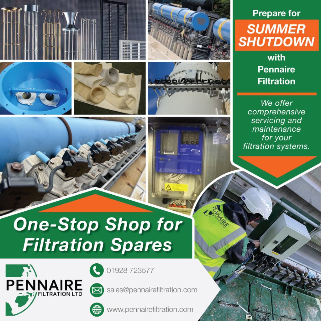 Prepare for SUMMER SHUTDOWN with Pennaire Filtration