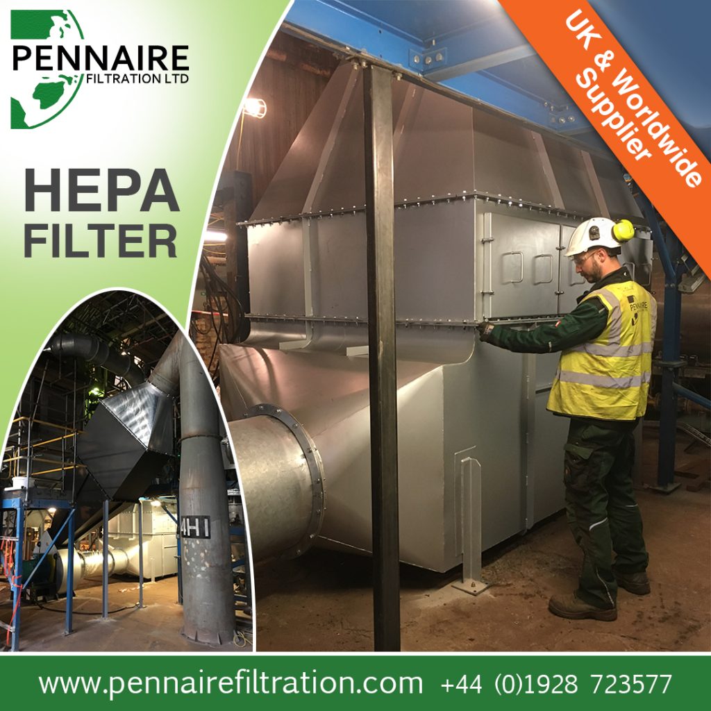 Pennaire recently installed a new HEPA filter