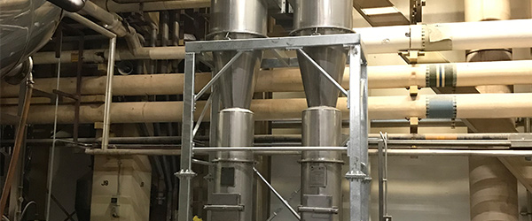 stainless steel cyclone collectors from Pennaire filtration Ltd